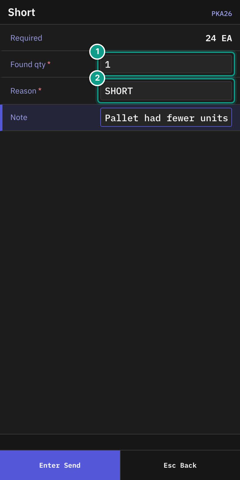 PKA26 - Short
