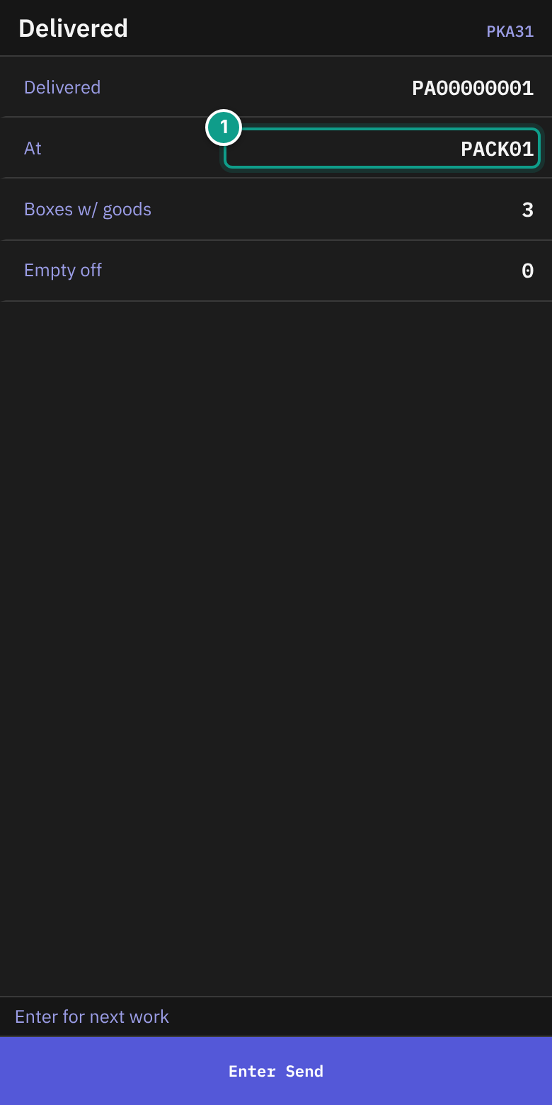 PKA31 - Delivered