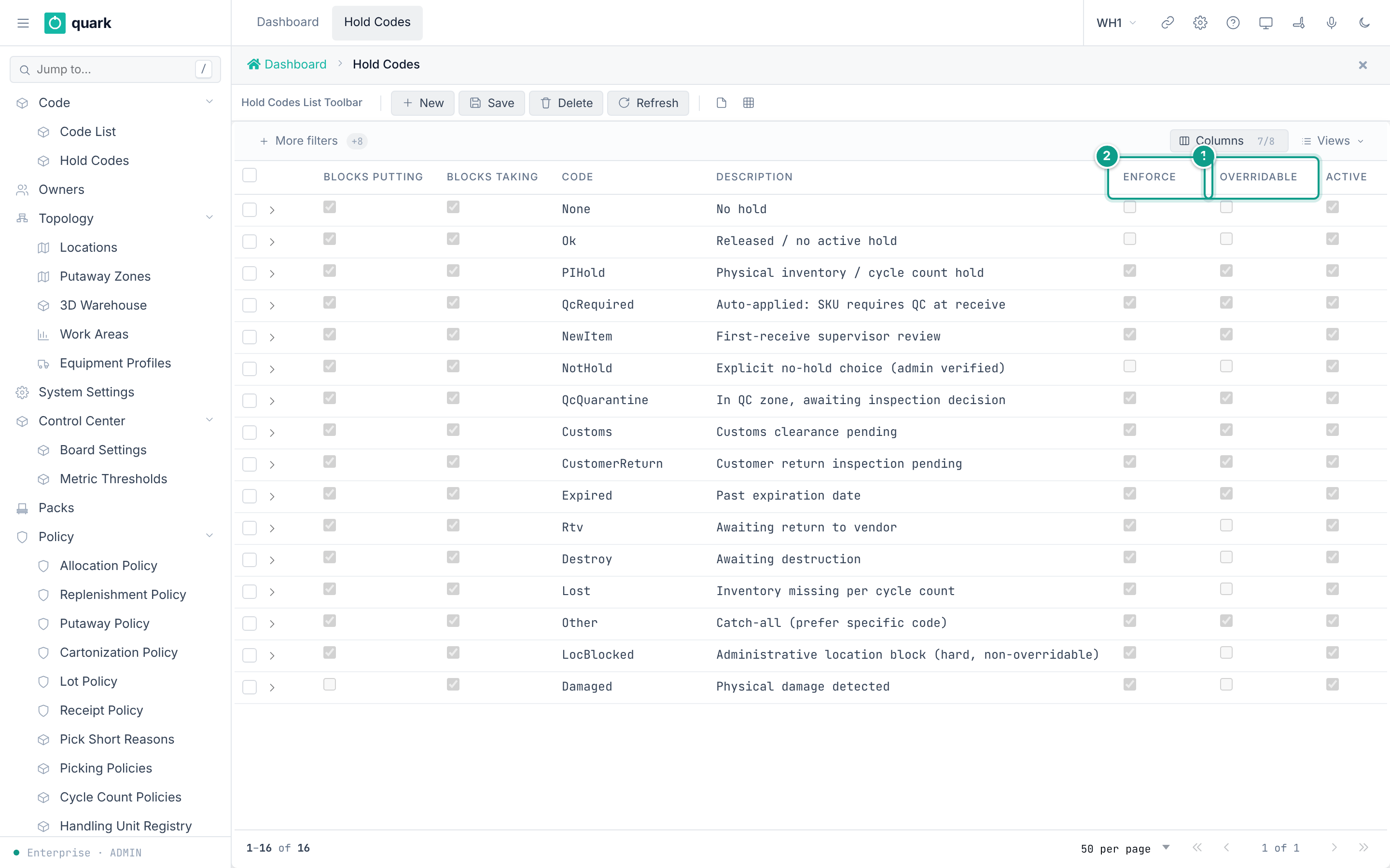 hold_code_list_form - Hold Codes